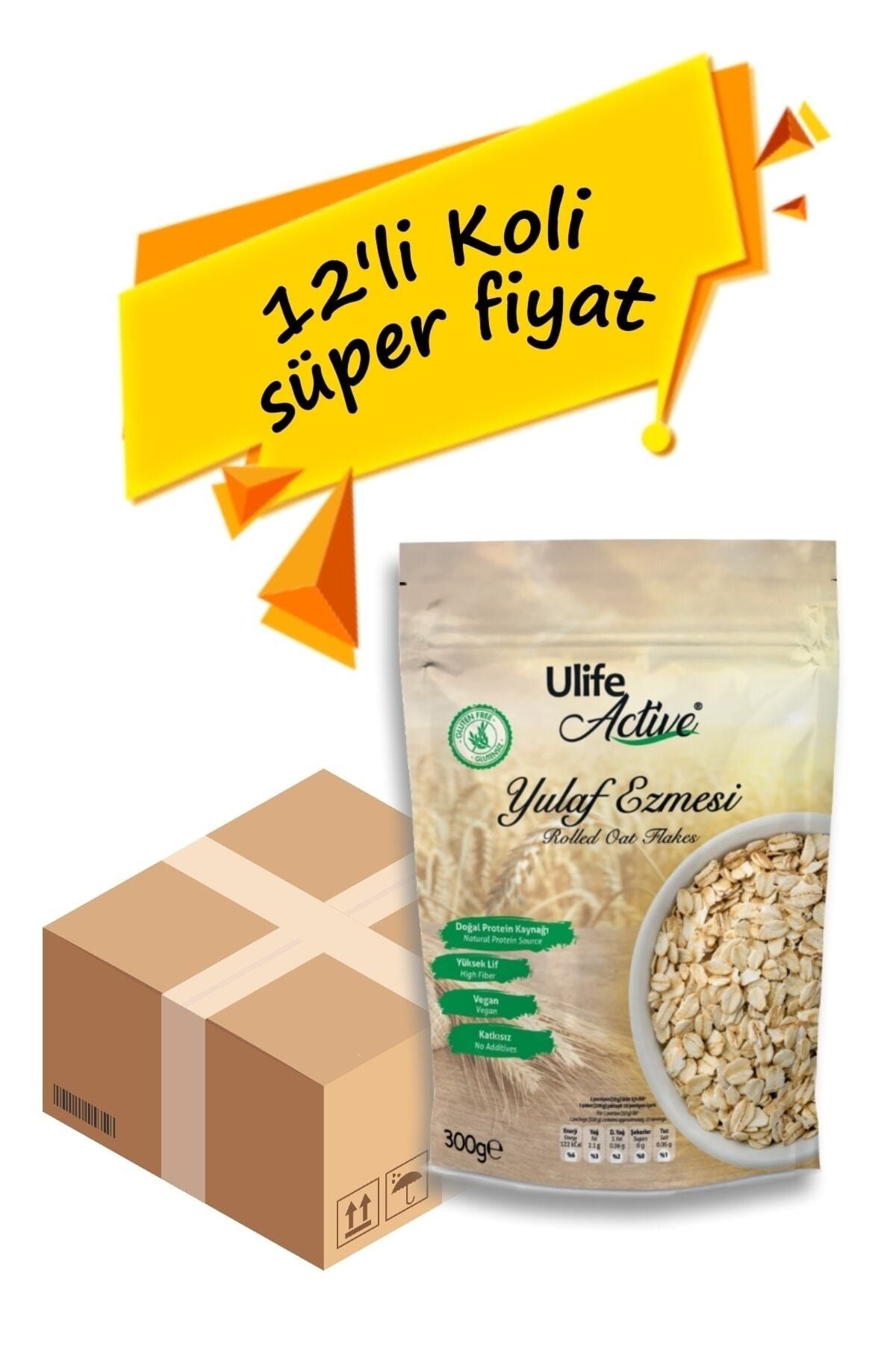 Glutensiz Yulaf Ezmesi - 12 Adet Glutensiz Yulaf Ezmesi - 12 Adet