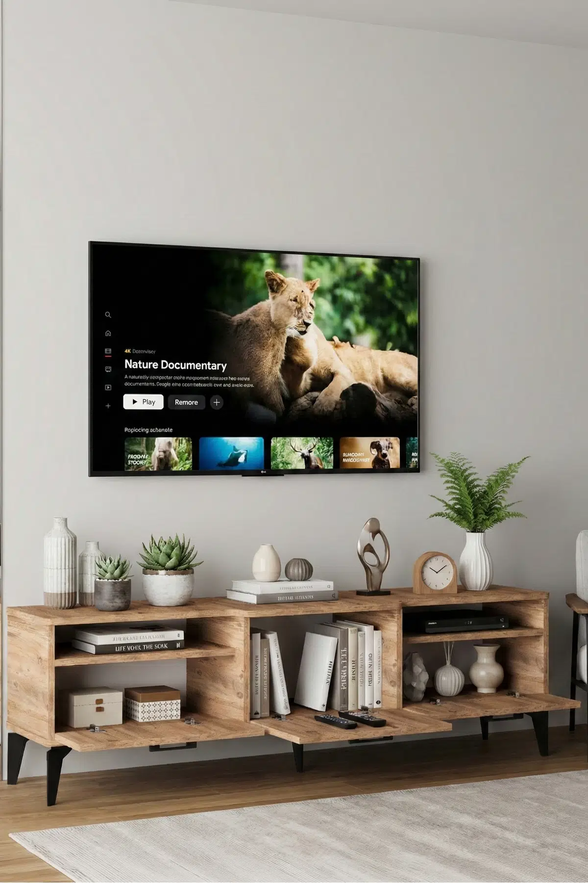 Mistral TV Sehpası Çok Renkli 160x40 cm