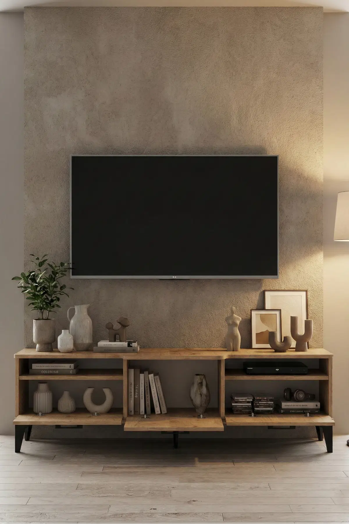 Mistral TV Sehpası Suntalam Bej 160x40 cm