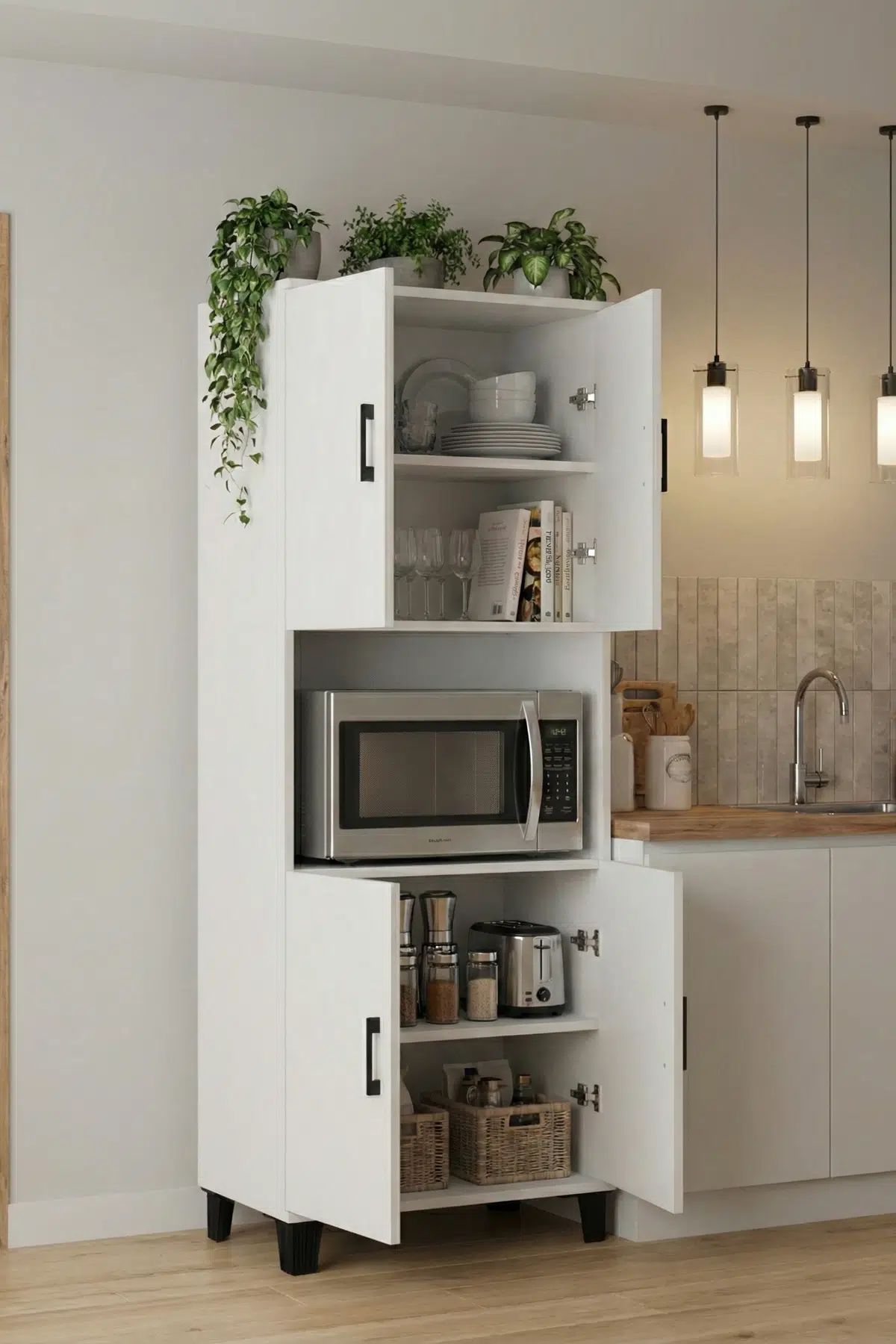 Mutfak Dolabı Suntalam Beyaz 70 cm
